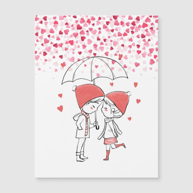 Liebe Magnetkarte (Vorderseite)
