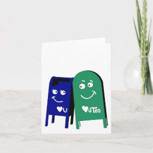 Liebe-Mailboxen : i Liebe Sie Karte