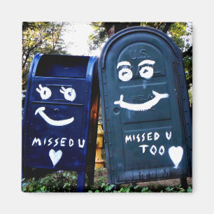 Liebe-Mailboxen: Ich habe Sie vermisst Magnet