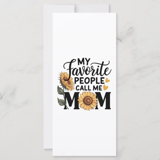 Liebe Mama (Vorderseite)