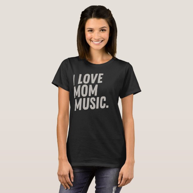 LIEBE MAMA | Abgenutzter Vintage-Muttertag  T-Shirt (Vorne ganz)