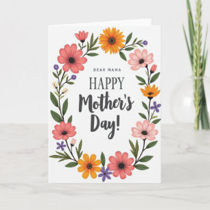 Liebe Mama Alles Gute zum Muttertag Karte