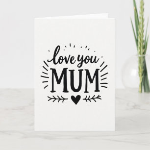 Liebe Mama Best Ever Karte