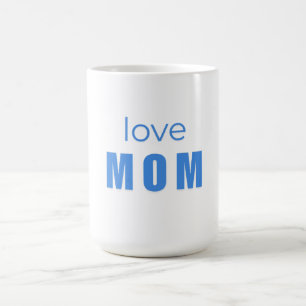 Liebe Mama Blaues Neugeborenen-Tasse Kaffeetasse