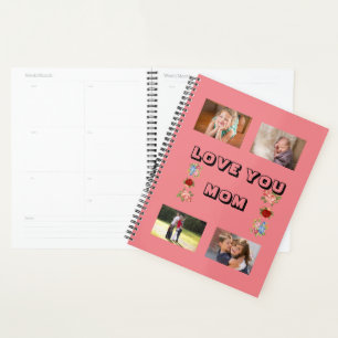 Liebe Mama Blumenvierer Rosen-Design Planer