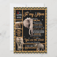 Liebe Mama | Brief an meine Mama Sie sind die Welt