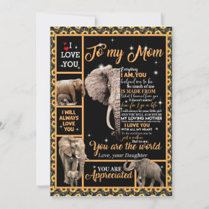 Liebe Mama   Brief an meine Mutter, du bist die We Einladung