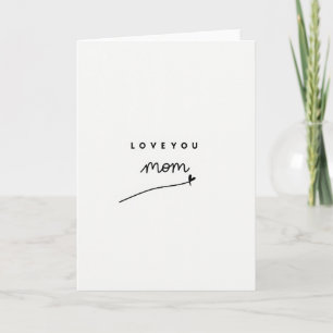 Liebe Mama Einfachste Beste Karte