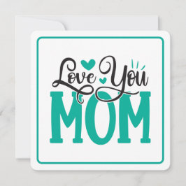 Liebe Mama Feiertagskarte