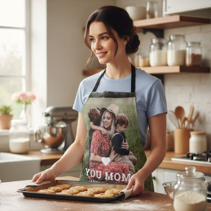 Liebe Mama Foto Herz Küchen Geschenk Schürze