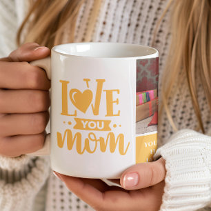 Liebe Mama Gelbes Muttertagsgeschenk Kaffeetasse