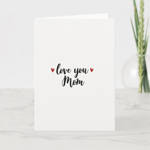 Liebe Mama Handschriftliche Karte