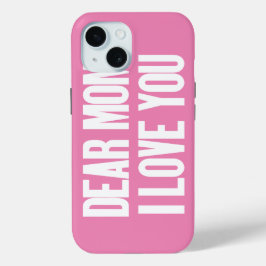 Liebe Mama I Liebe Sie Case-Mate iPhone Hülle