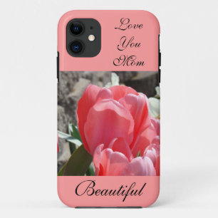 Liebe Mama iPhone 5 Hüllen Rosa Tulpen Schön