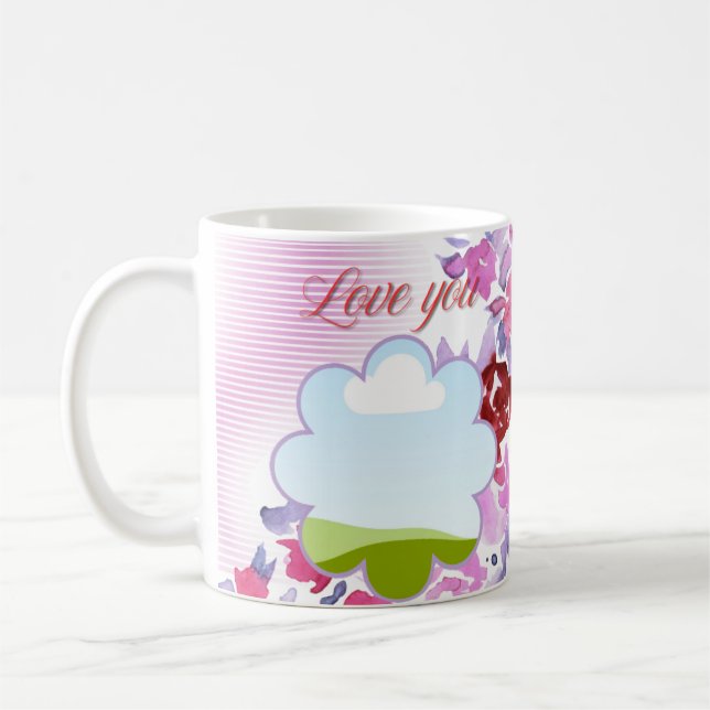 Liebe, Mama Kaffeetasse (Links)