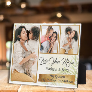 Liebe, Mama: Meine Königin, meine Inspiration Fotoplatte