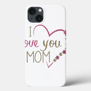 Liebe Mama Mütter Tag Herz iPhone 13 Hülle