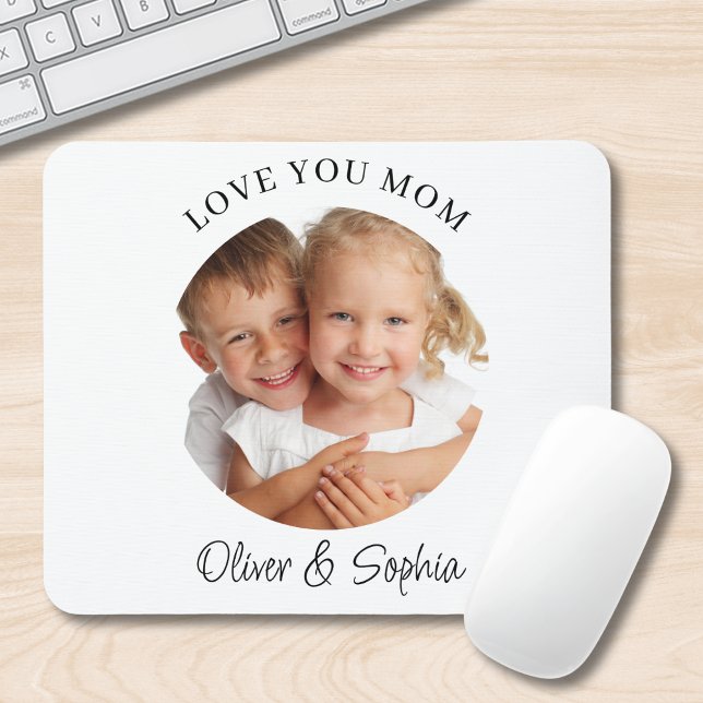 Liebe Mama Muttertag Foto  Mousepad (Von Creator hochgeladen)
