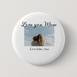 liebe mama muttertag foto name einfach button