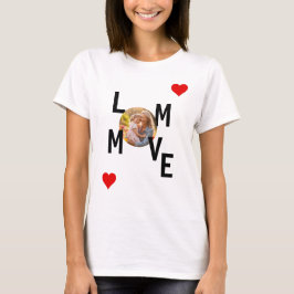 Liebe Mama personalisiert T - Shirt