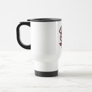 Liebe Mama Rose Typografie Reisebecher