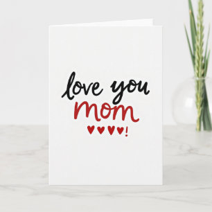 Liebe Mama Spezialgelegenheitskarte Karte