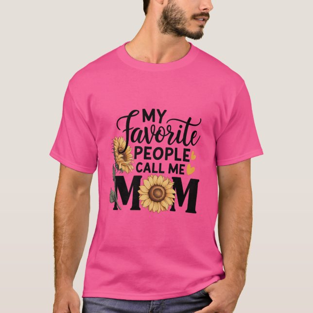 Liebe Mama T-Shirt (Vorderseite)