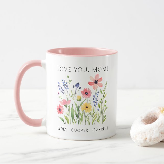 Liebe Mama Tasse (Mit Donut)