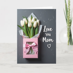Liebe Mama Tulpen Geschenkkarte Karte