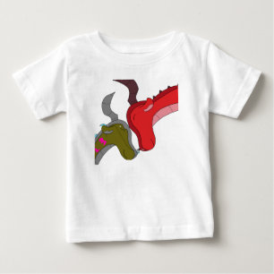 Liebe: Mama- und Baby-Drache T-Shirt