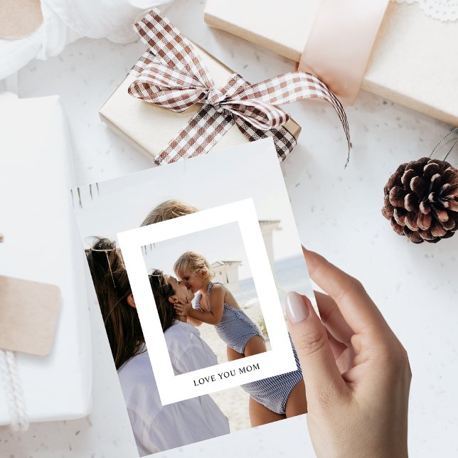 Liebe Mama Urlaub Feiertagspostkarte (Von Creator hochgeladen)