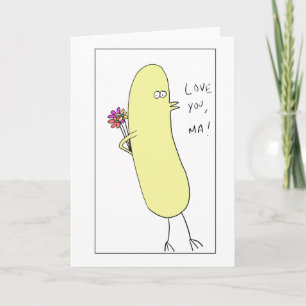 Liebe Mama-Vogel! Karte