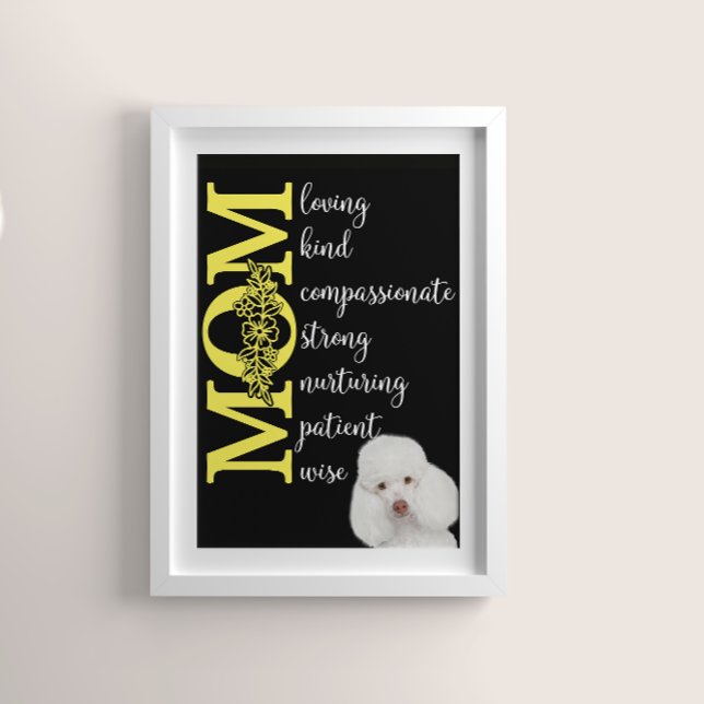 Liebe, Mama...von Ihrem Poodle Poster (Von Creator hochgeladen)
