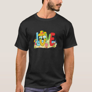 Liebe Mamawlife Mamaw Liebe Beach Vac T-Shirt