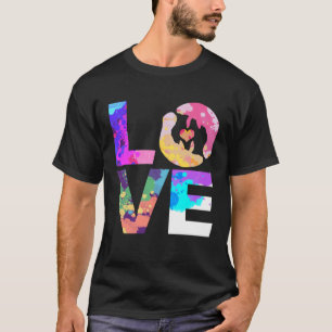 Liebe Mana s Farbige Seekuh Trichechidae Mana s L T-Shirt