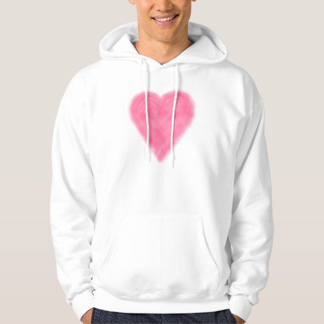 LIEBE Männerhoodie Hoodie (Vorderseite)