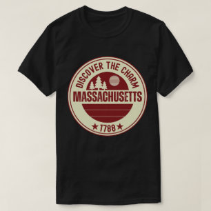 Liebe Massachusetts - Süßes MA-Staat-Geschenk T-Shirt