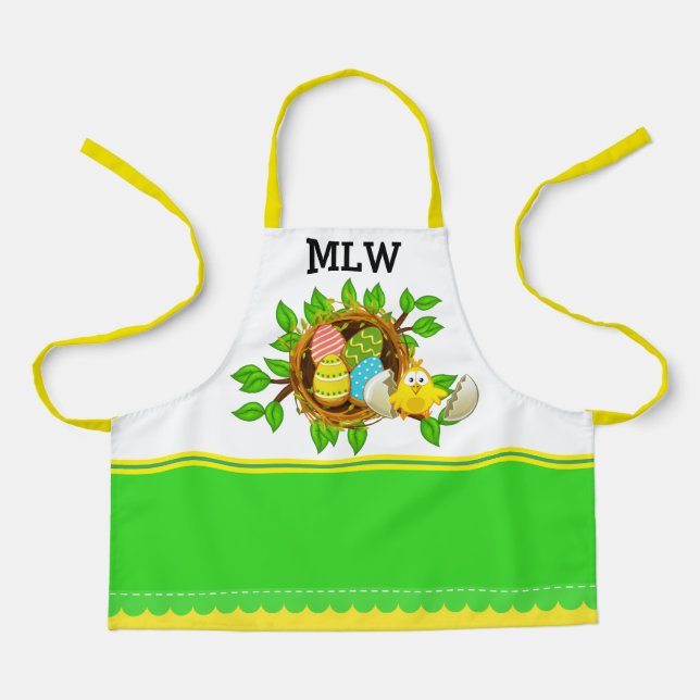 Liebe "Matching" FRÜHLINGS Kekse Schürze (Vorderseite)