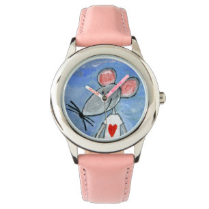 Liebe-Maus-Uhr Armbanduhr