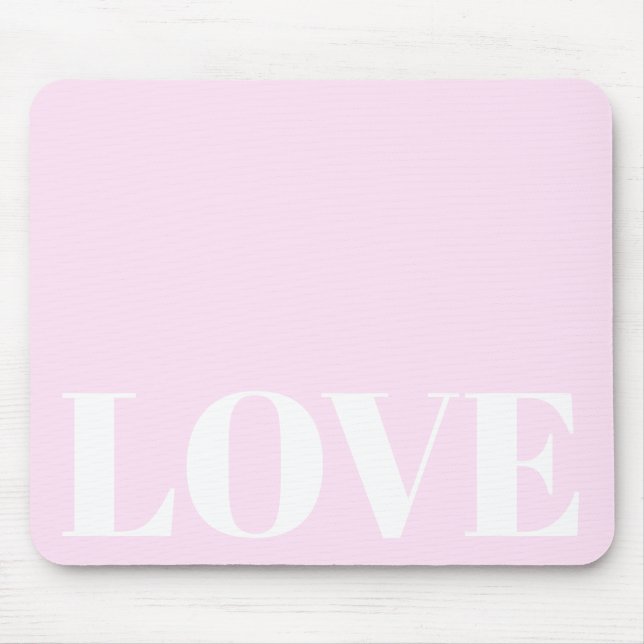 Liebe-Mausunterlage V.2 Mousepad (Vorne)