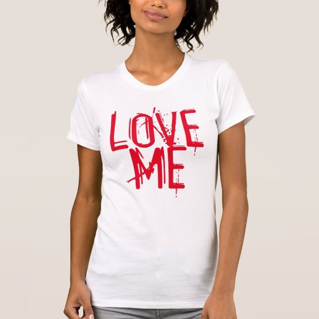 LIEBE ME FUNNY SPASS TEE SHIRT (Vorderseite)