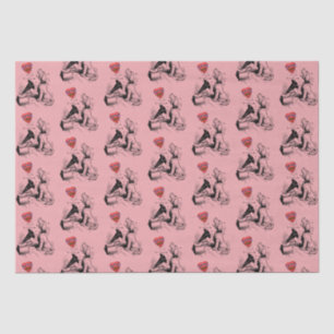 Liebe Me Herz (Hund)     Gewebepapier Seidenpapier