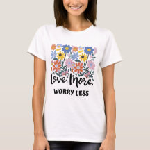 Liebe Mehr Blumenstrauß T - Shirt