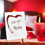 Liebe mehr fotoplatte<br><div class="desc">Liebe, Silhouette</div>