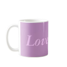 Liebe mehr Tasse