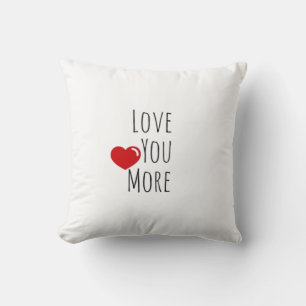Liebe mehr verfeinerter ästhetischer Stil  Kissen