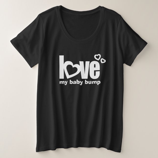 Liebe, mein Baby bummelt den Abschlag für die Mutt Große Größe T-Shirt (Design vorne)
