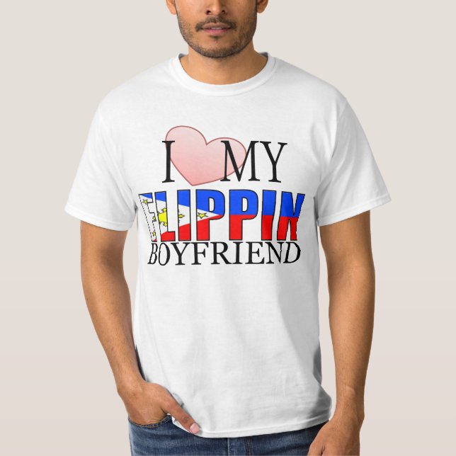 Liebe mein Flippin Freund (Filipino) T-Shirt (Vorderseite)