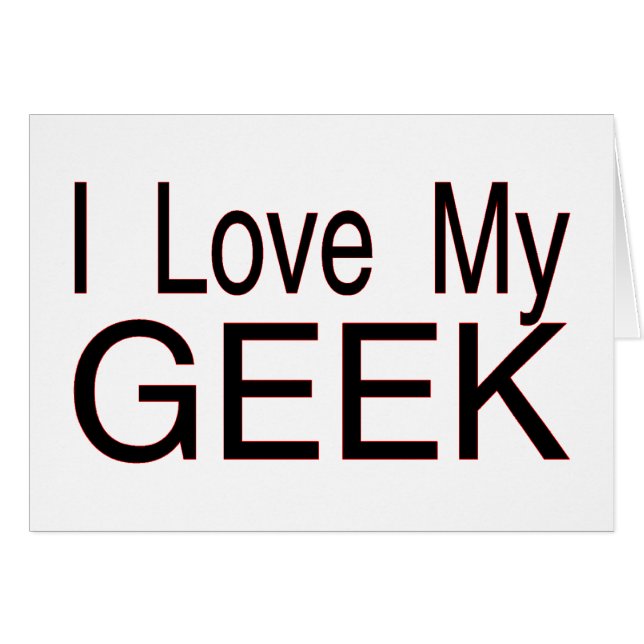 Liebe mein Geek (Vorderseite (Horizontal))