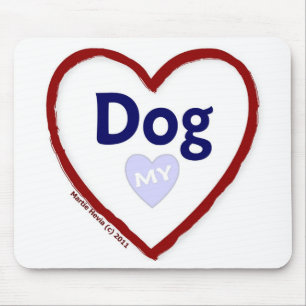 Liebe Mein Hund Mousepad